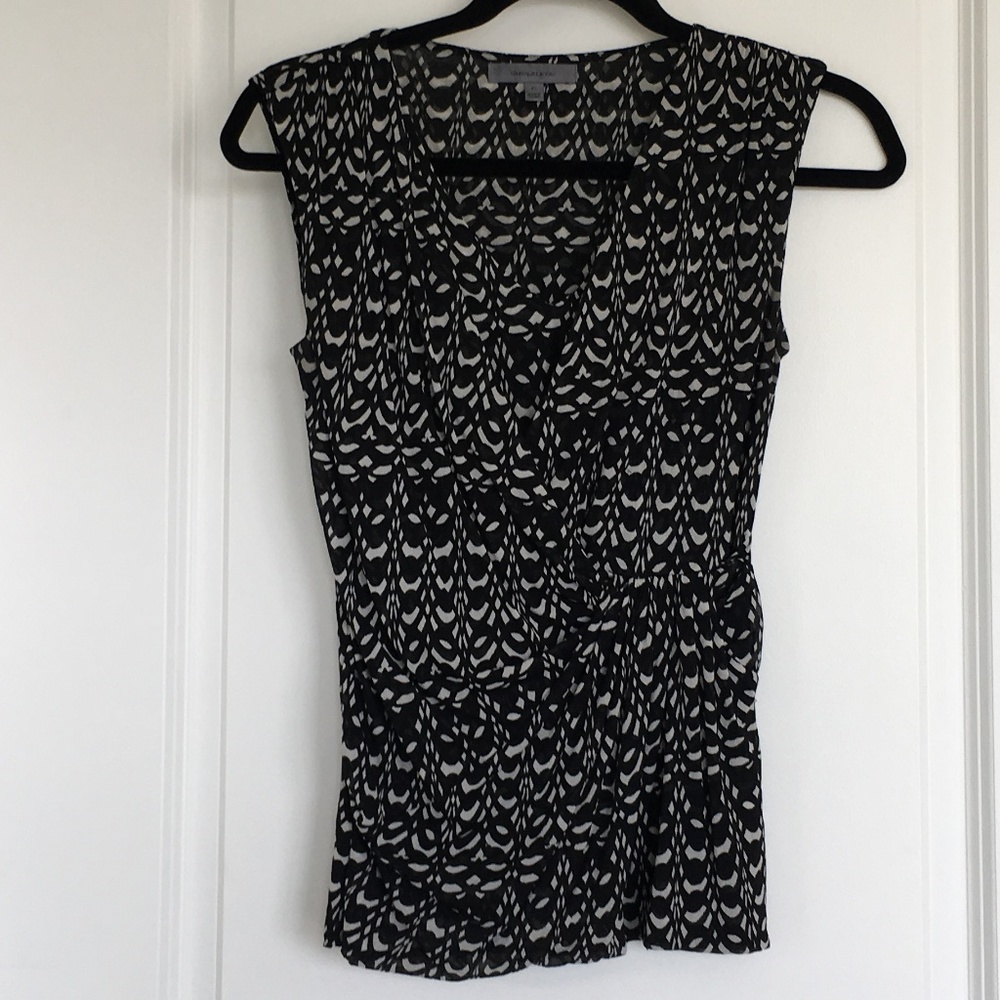 Classiques Entier Stretch Silk Tank Blouse